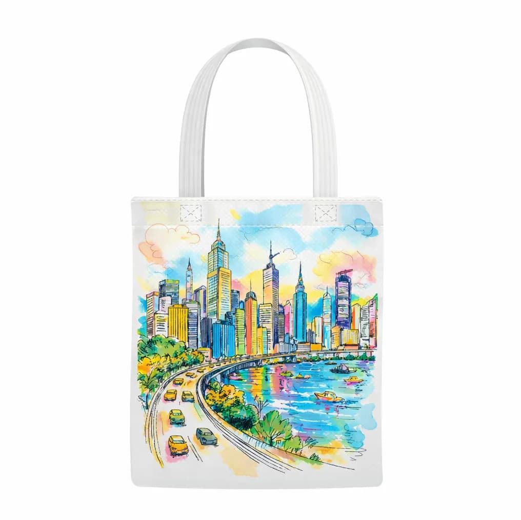 MAKIW Tote Bag design